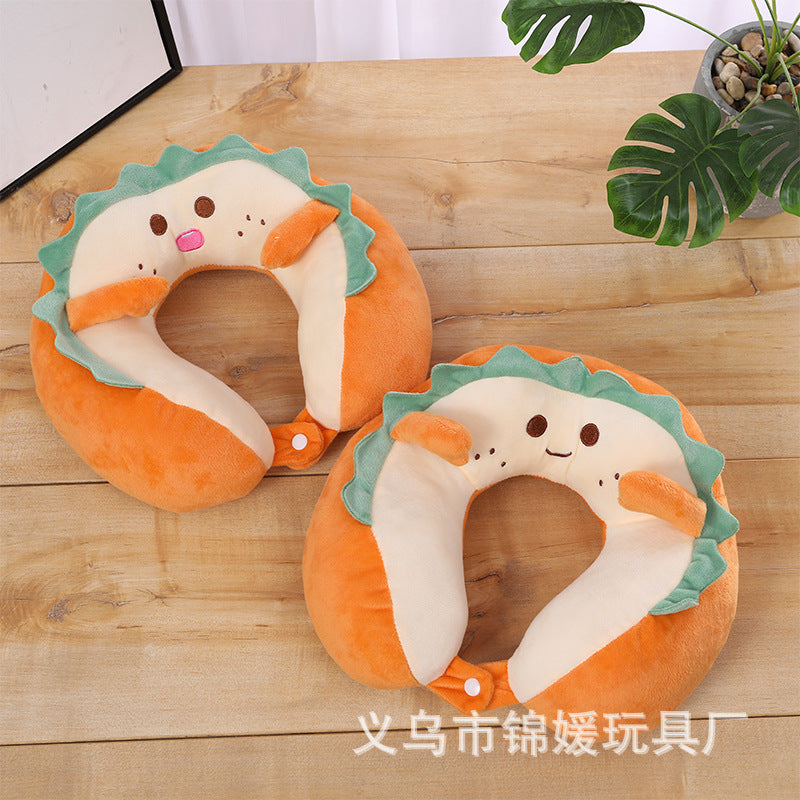 Memory Foam U Shaped Neck Pillow Washable Travel Headrest