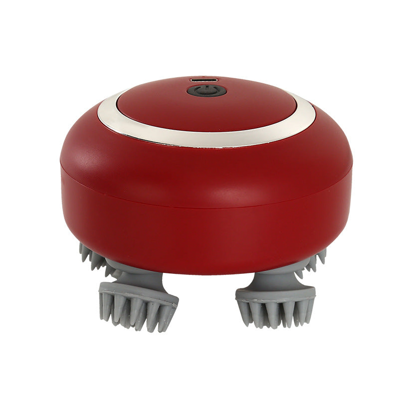 Electric Head Massager - 3D Scalp Massager with Red Light Therapy