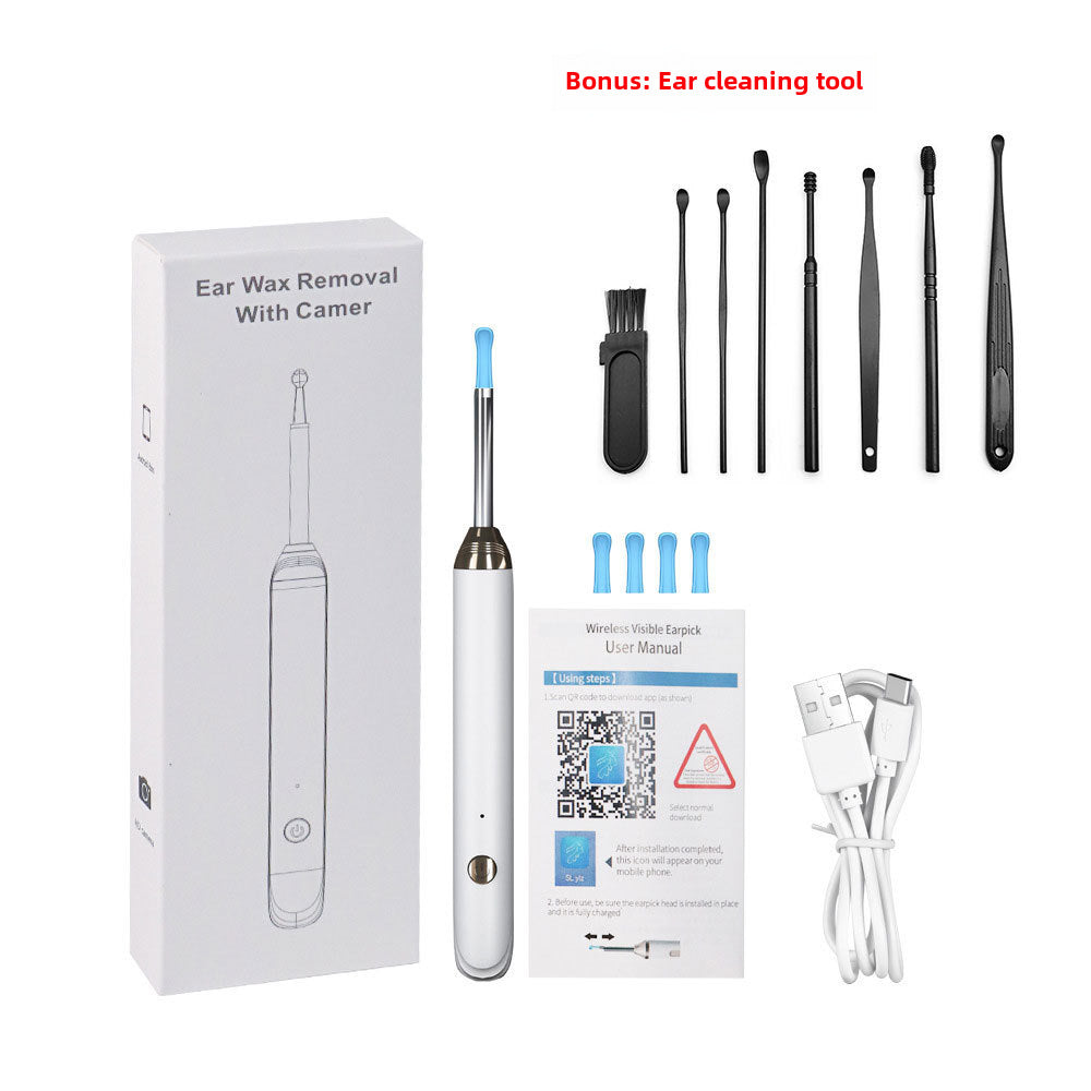 WiFi Visual Ear Cleaner - HD Camera Ear Wax Removal Tool