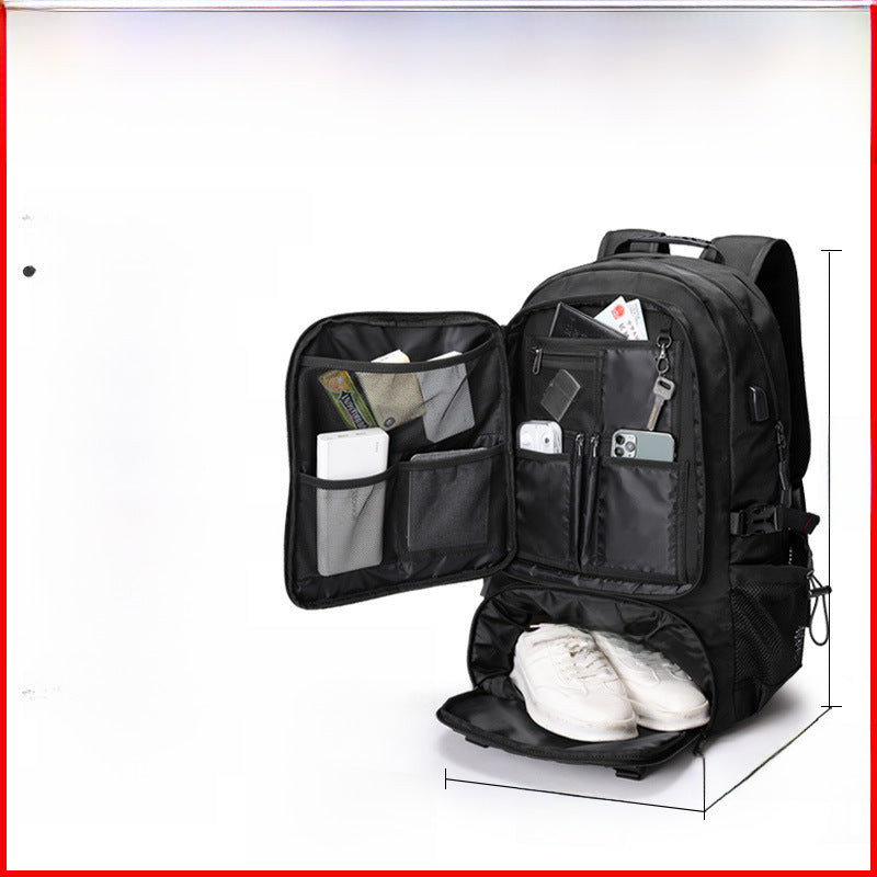 80L Large Capacity Travel Backpack Outdoor Hiking Bag