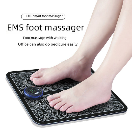 EMS Foot Massager - USB Rechargeable Acupressure Massage Pad | Bombom