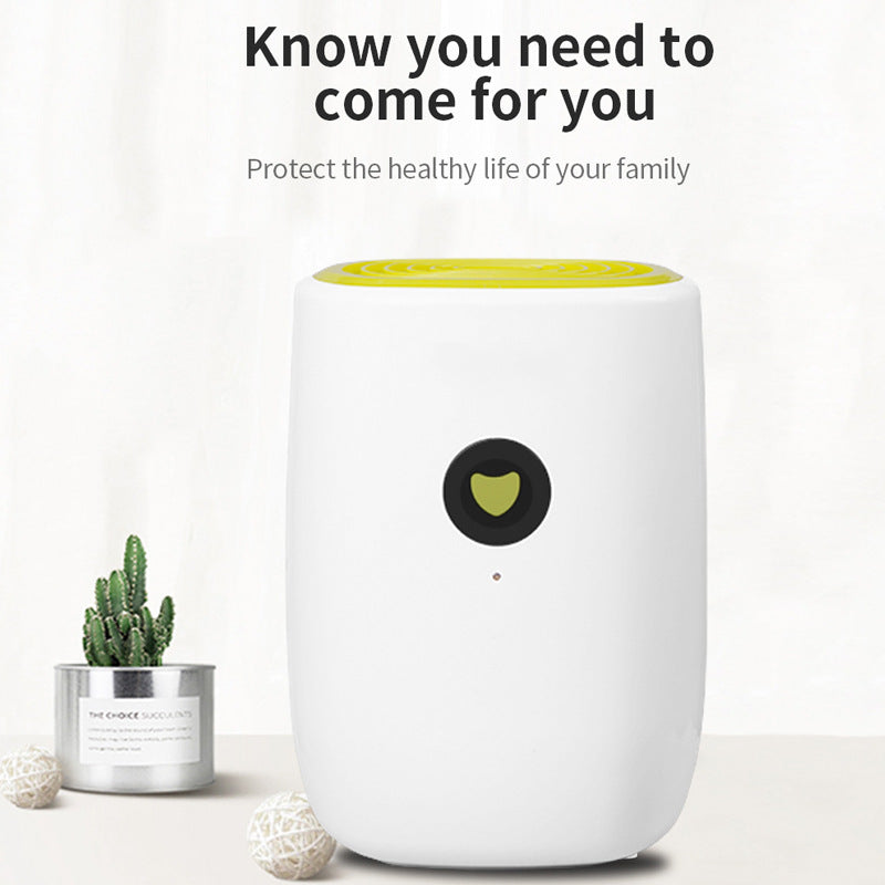 Small Dehumidifier - Silent Moisture Absorber for Home & Indoor Use