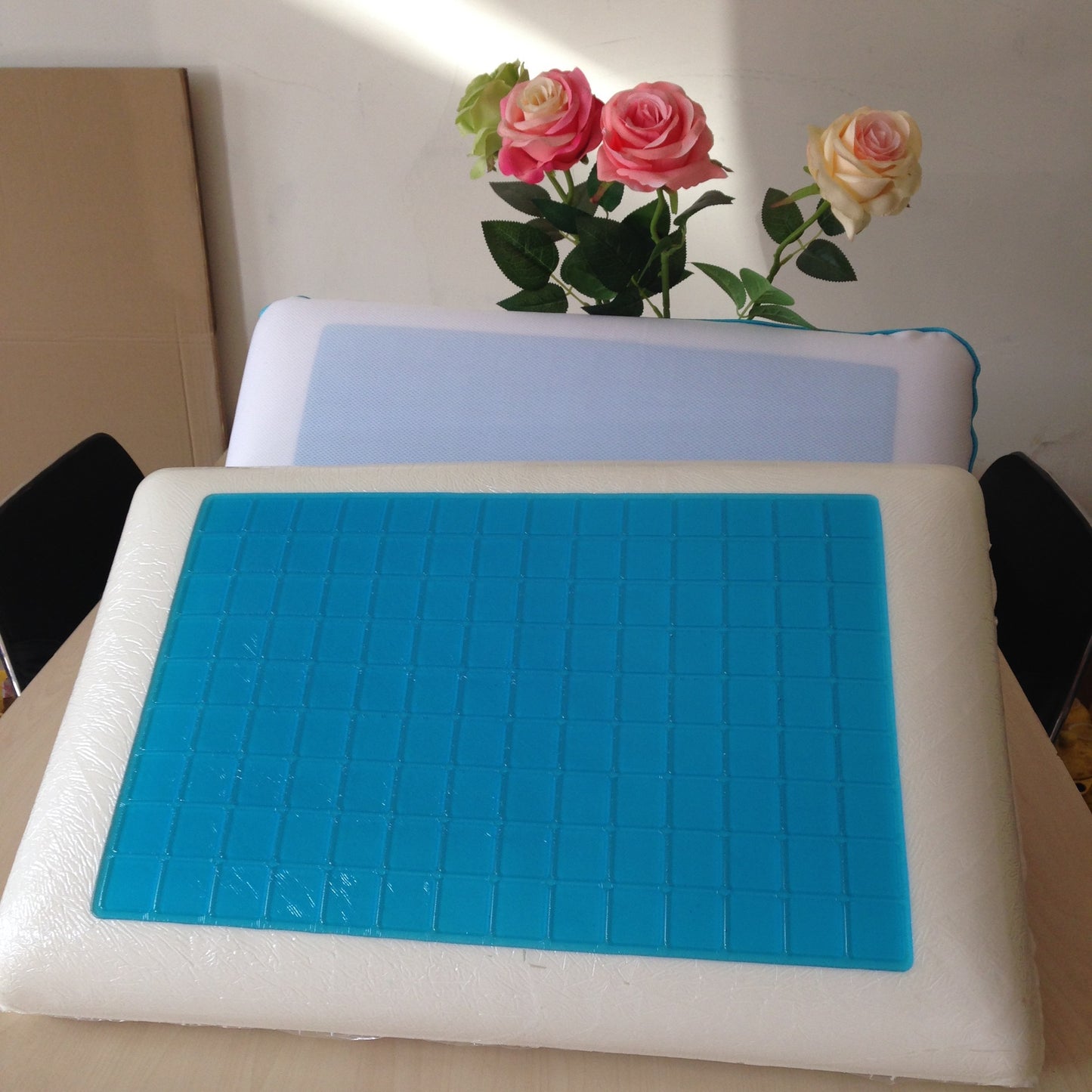 Hydrogel Slow‑Rebound Space Memory Foam Pillow – Cool Summer Comfort