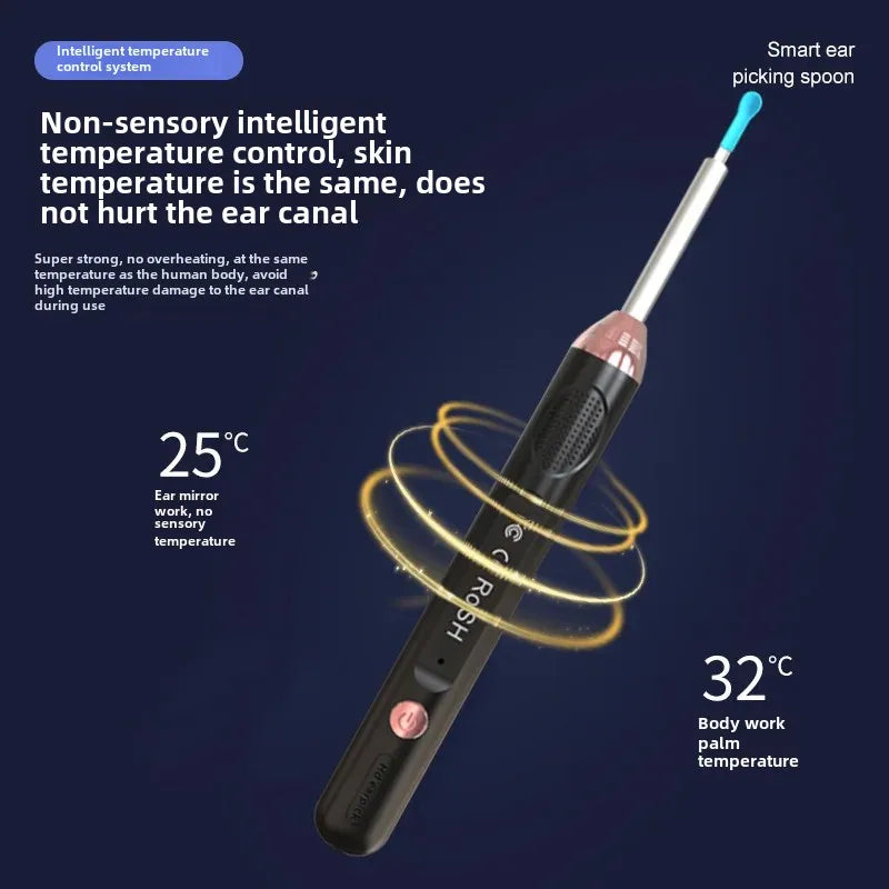 WiFi Visual Ear Cleaner - HD Camera Ear Wax Removal Tool