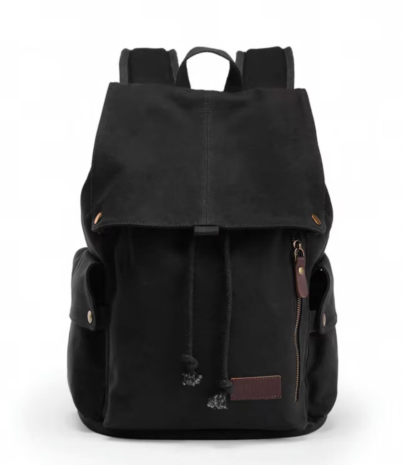 Canvas Student Backpack Large Capacity Travel Laptop Bag