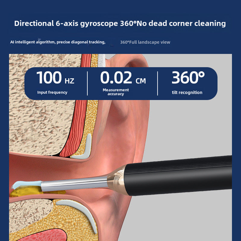 WiFi Visual Ear Cleaner - HD Camera Ear Wax Removal Tool