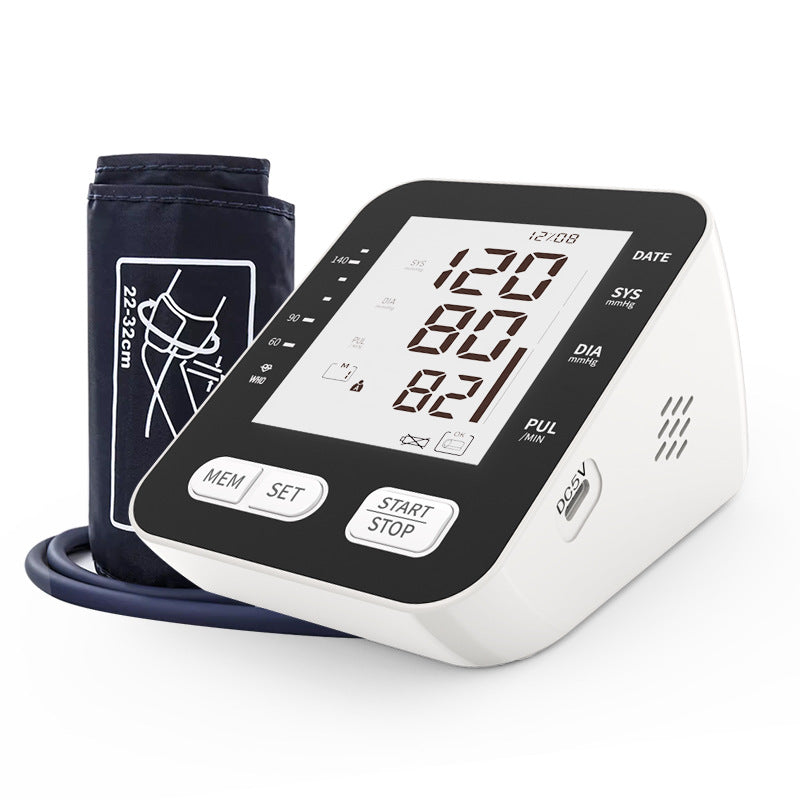 Digital Blood Pressure Monitor Voice Broadcast One Touch