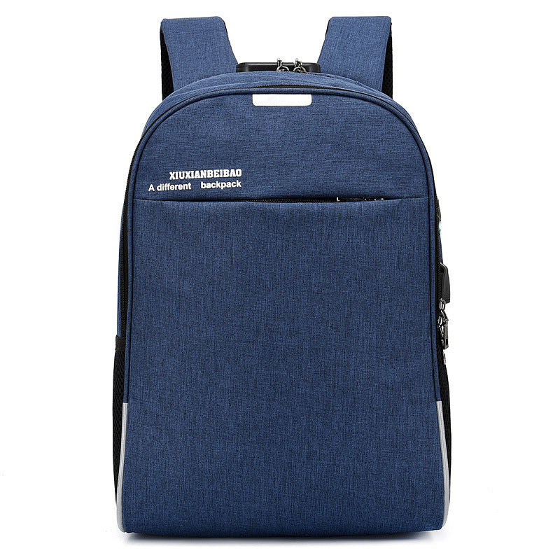 USB Charging Backpack Large Capacity School Laptop Bag