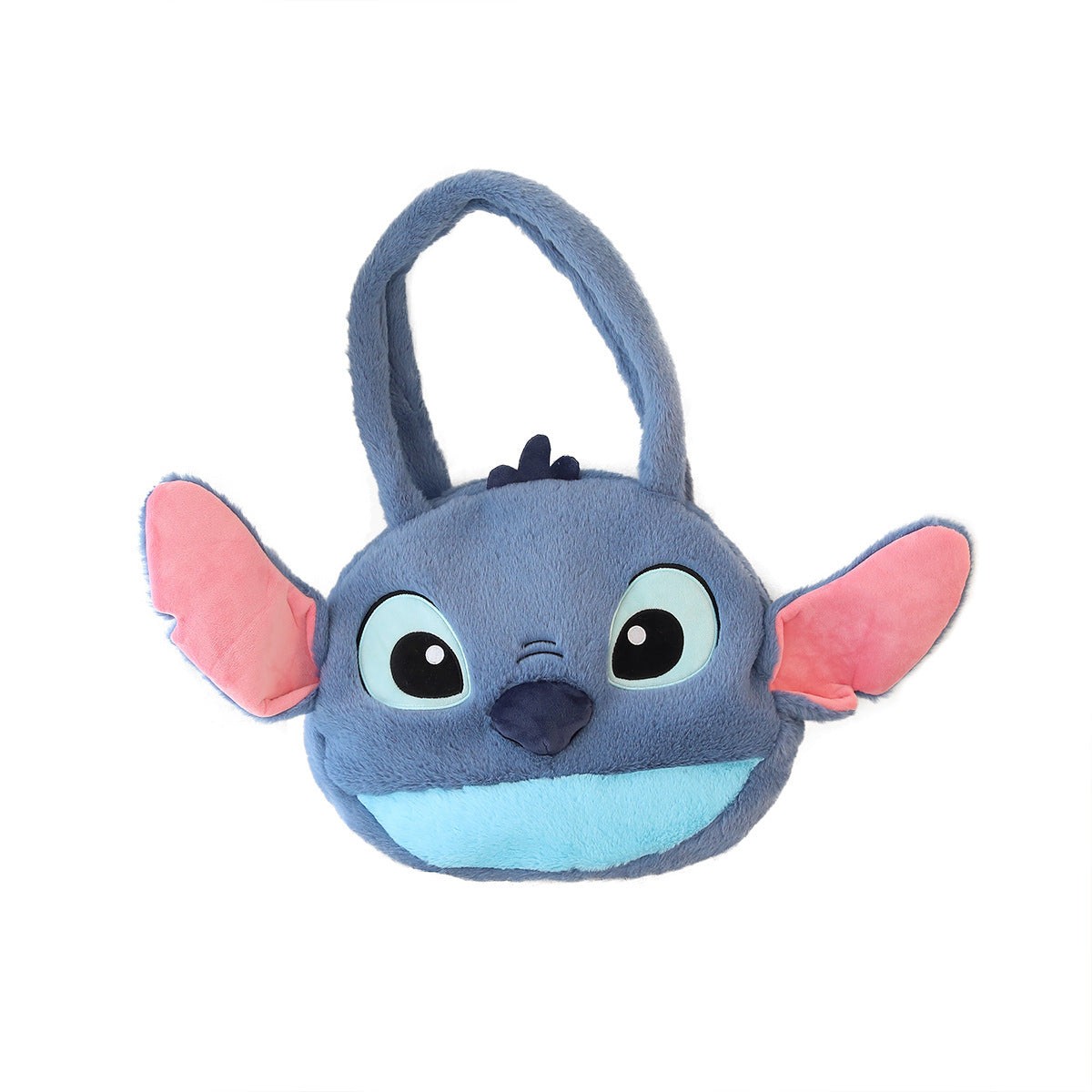 Stitch Plush Crossbody Bag - Cute Cartoon Shoulder Handbag
