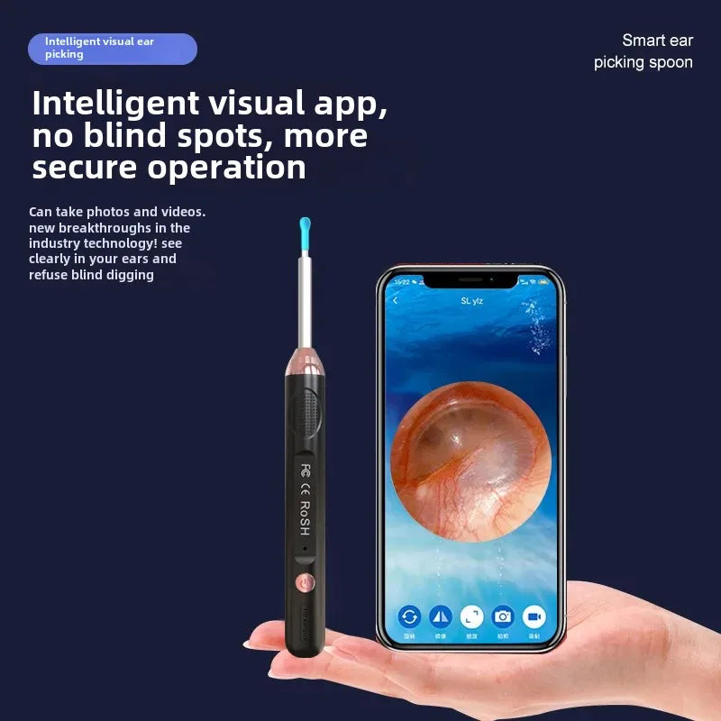 WiFi Visual Ear Cleaner - HD Camera Ear Wax Removal Tool