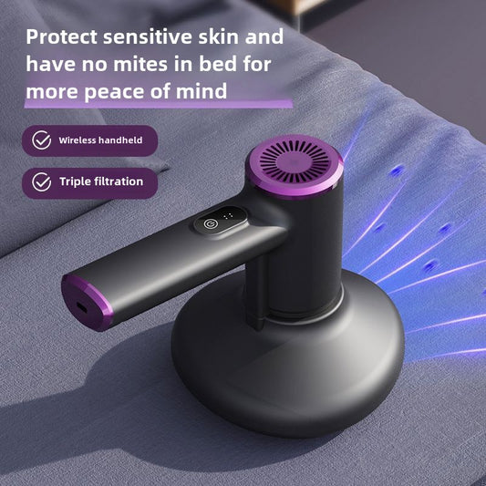 UV Bed Vacuum Cleaner Mite Remover Sterilization Wireless