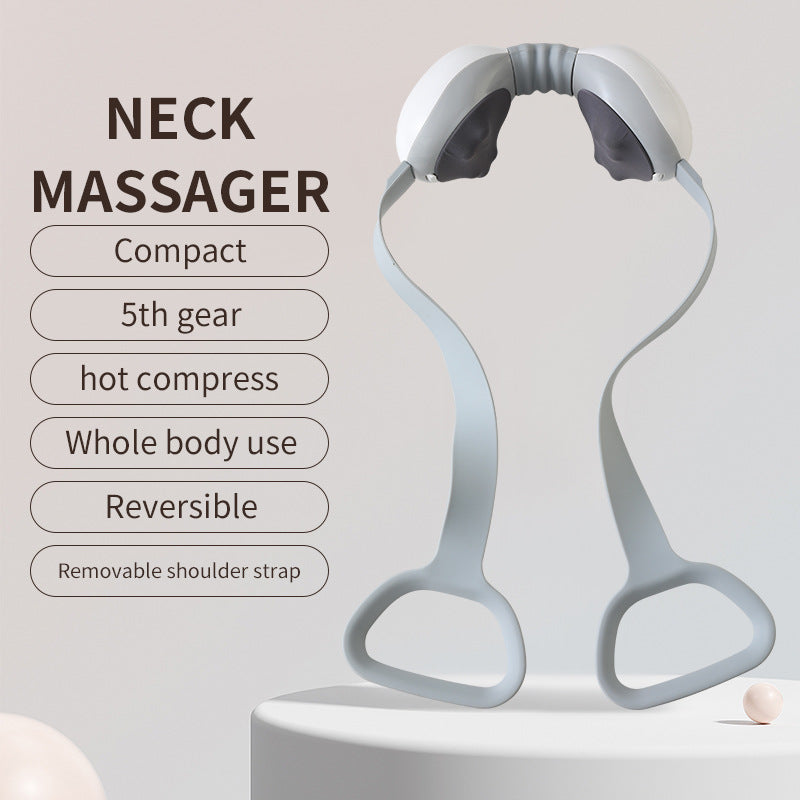 Electric Neck Massager Kneading Shoulder Cervical with Heat