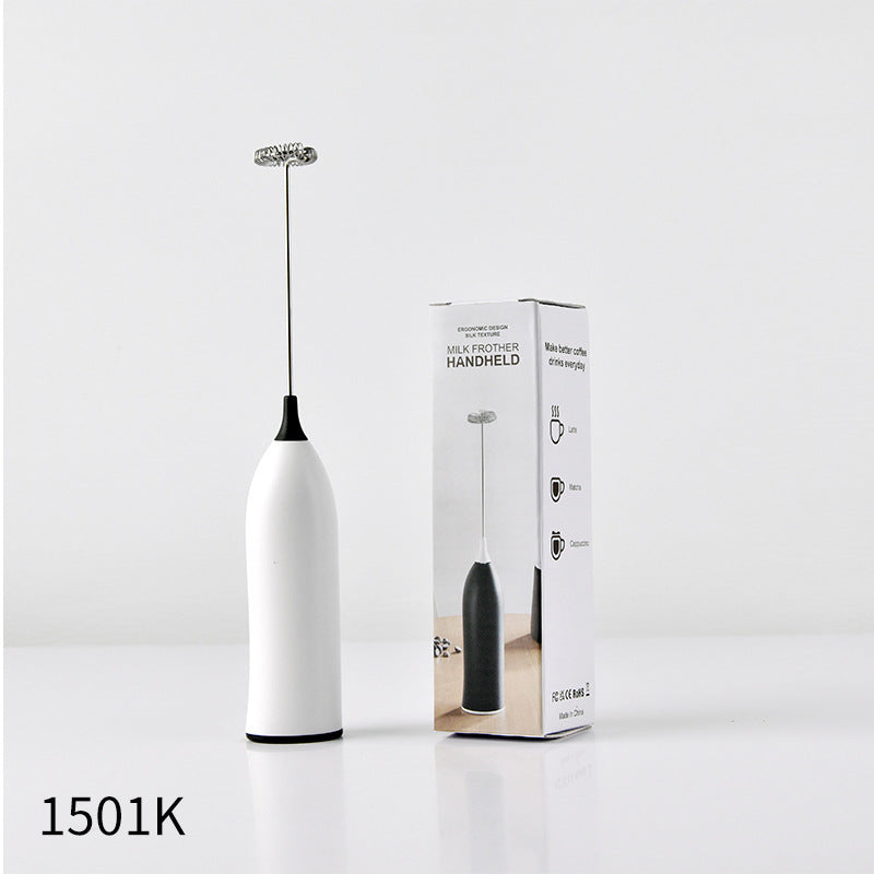 USB Rechargeable Handheld Milk Frother – Electric Cream & Coffee Whisk for Home