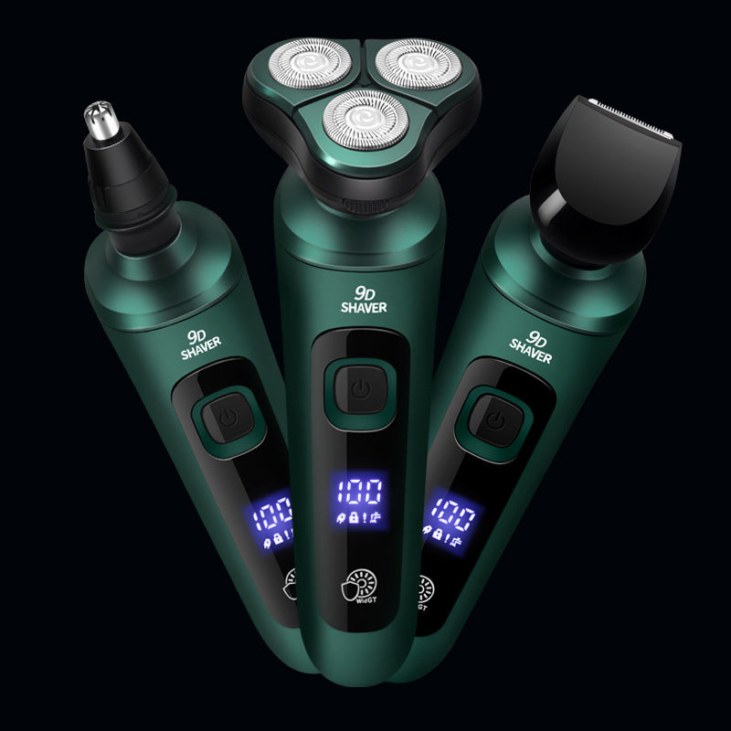Smart Digital Display Electric Shaver Rechargeable Razor