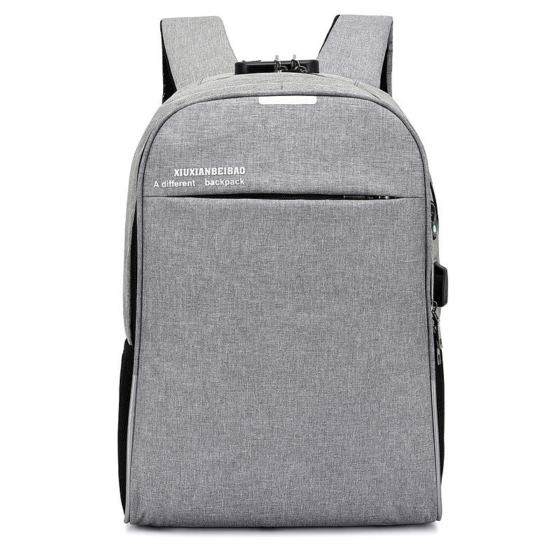 USB Charging Backpack Large Capacity School Laptop Bag