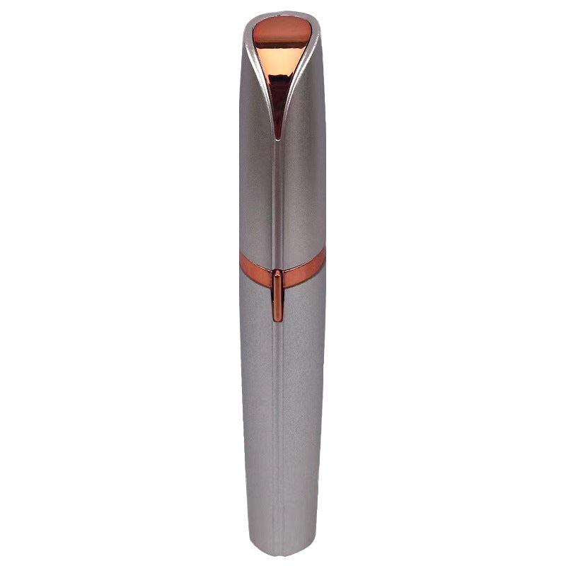 USB Rechargeable Eyebrow Trimmer - Portable Lipstick Shape Electric Shaver