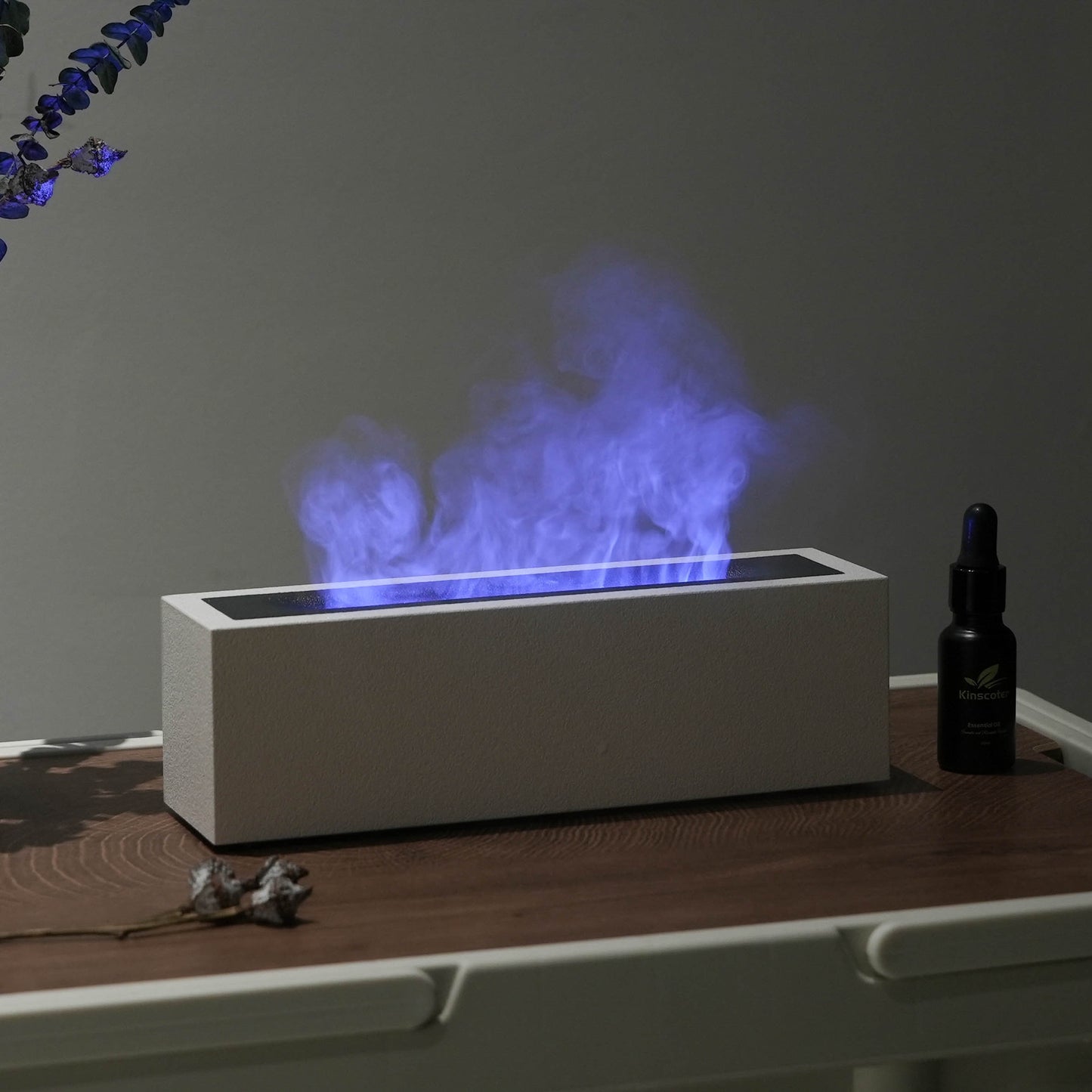 Flame Aromatherapy Humidifier Essential Oil Diffuser