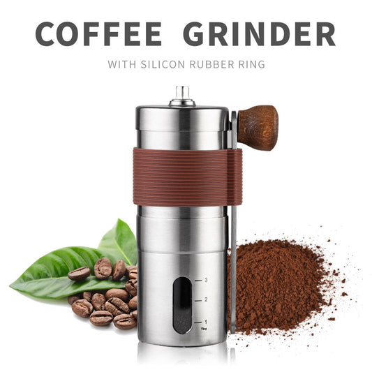 Portable Manual Coffee Grinder 304 Stainless Steel Mill