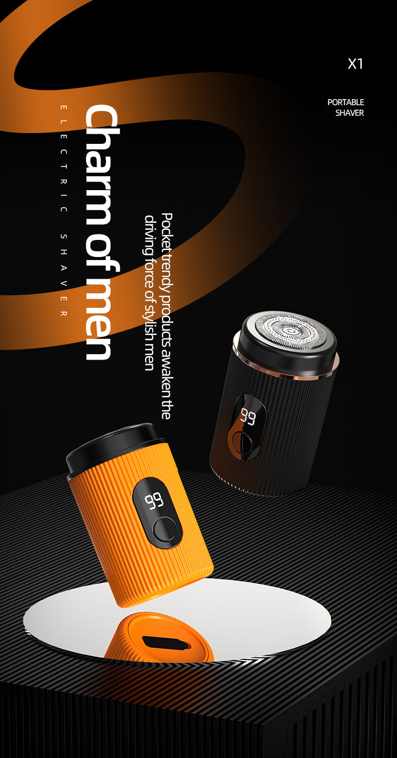 Cross Border Electric USB Portable Rechargeable Shaver