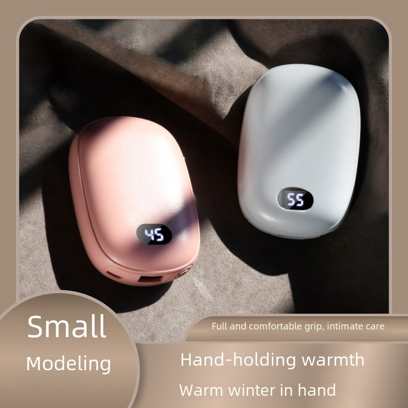 USB Rechargeable Mini Hand Warmer – Portable Hot Hand Heater for Winter Outdoor & Gifts