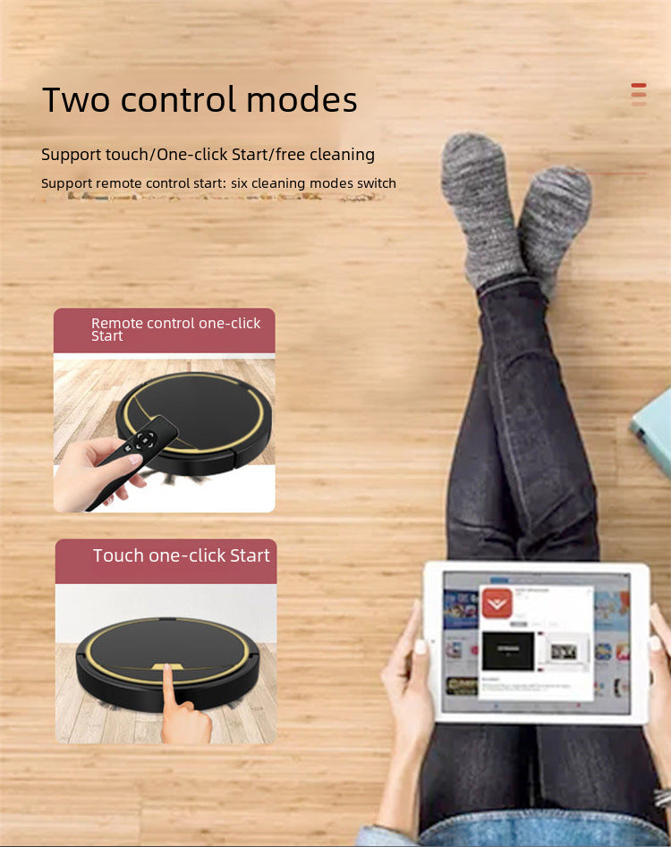 Smart Robot Vacuum Cleaner APP Control Automatic Sweeping