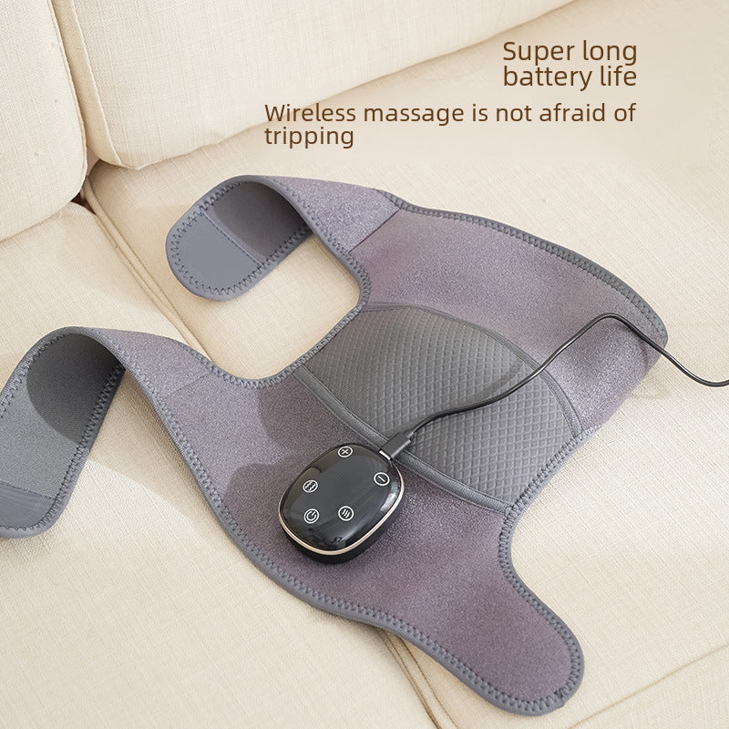 Electric heating knee massager, warm old cold legs, knee joints, hot compresses, pain relief, vibration, heating knee pads