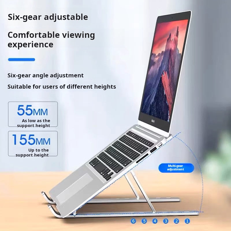 Aluminum Laptop Stand N3 - Adjustable Tablet Computer Holder